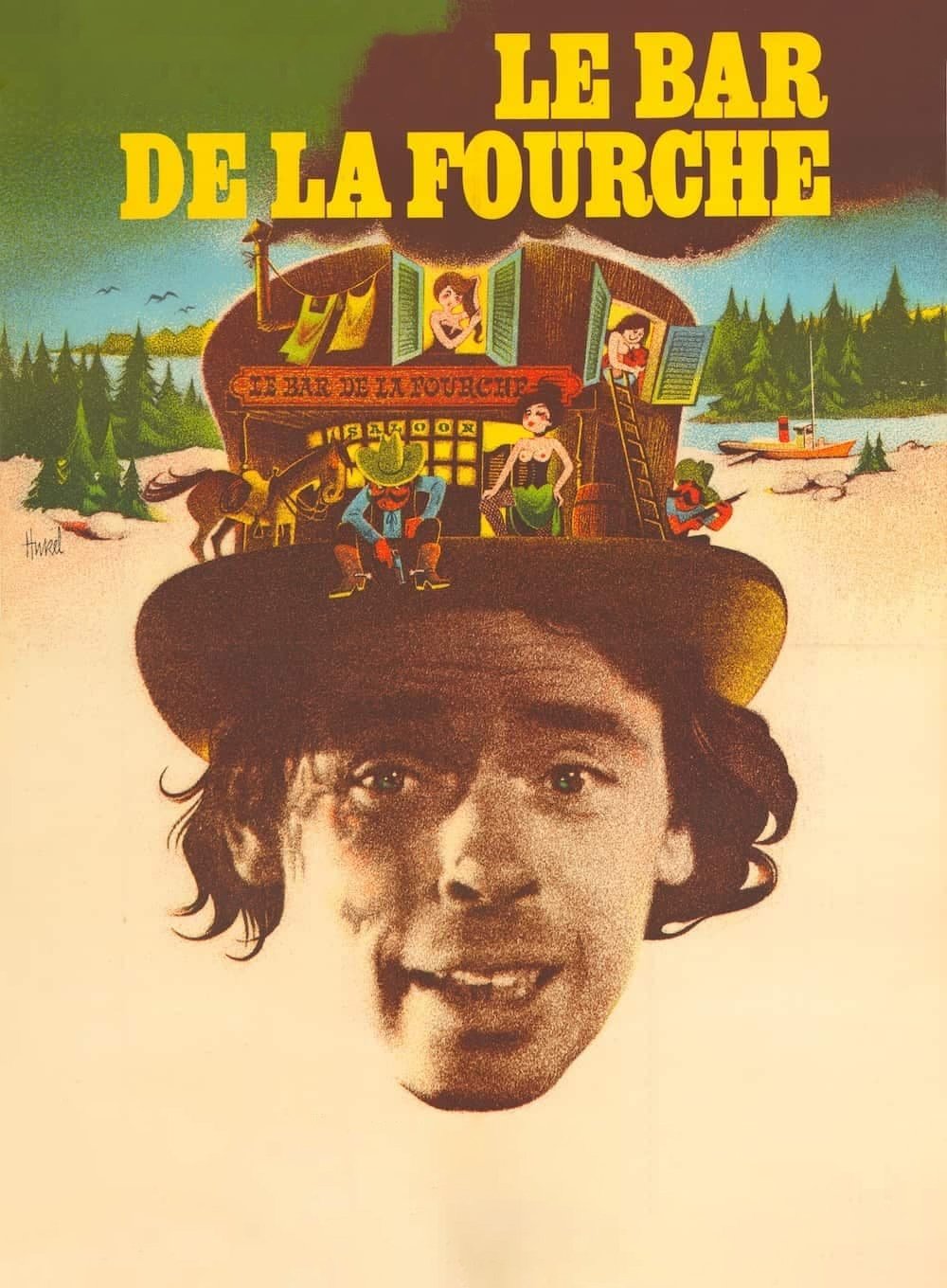 Постер Le Bar de la fourche